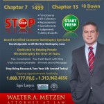 Michigan Bankruptcy Attorney Walter Metzen