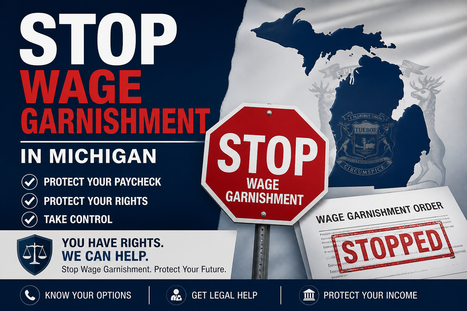 Stop Wage Garnishment in Michigan Protect your Paycheck