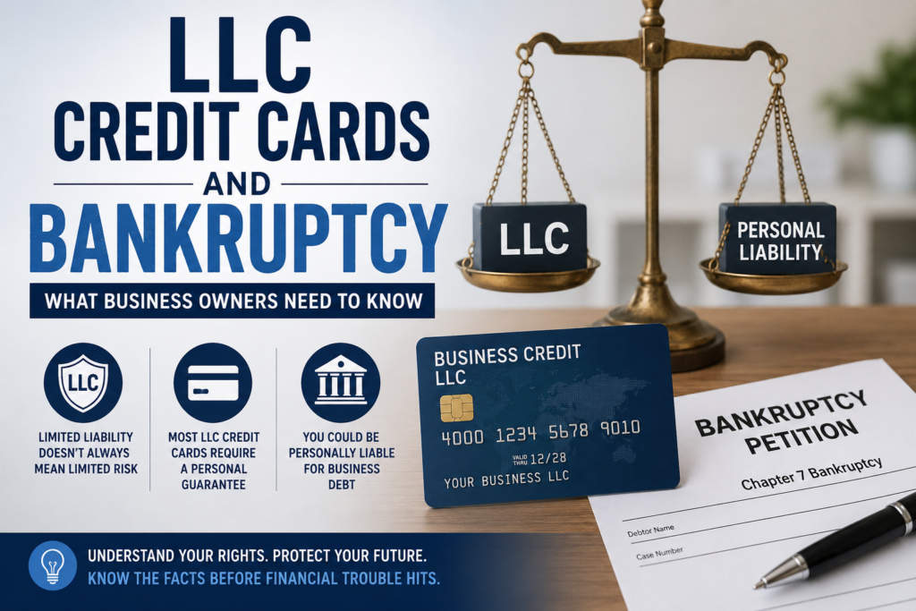 LLC Credit Cards and Bankruptcy Is the Individual Personally Responsible
