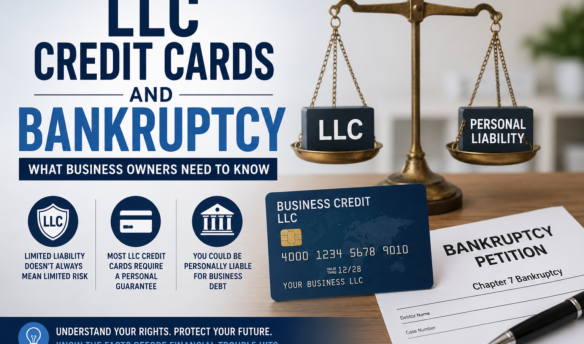 LLC Credit Cards and Bankruptcy Is the Individual Personally Responsible