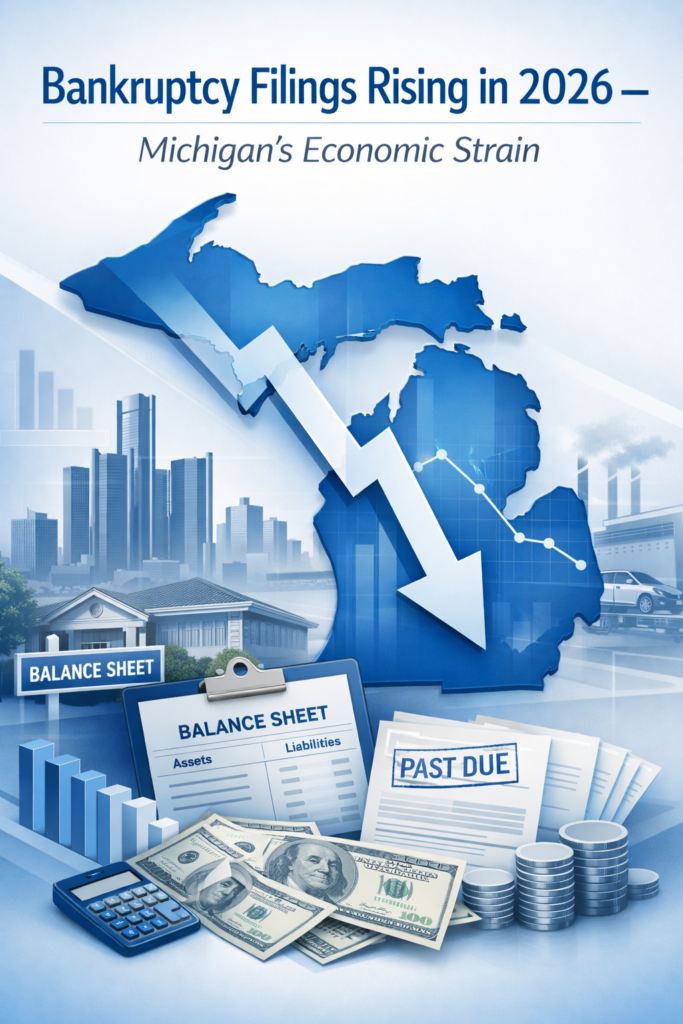 Why Bankruptcy Filings Are Rising in 2026 — And Why Michigan Is Getting Hit Especially Hard