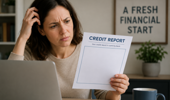 Why Isn't My Credit Report Blank After Filing Bankruptcy