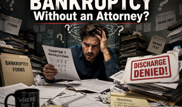 Can you File Bankruptcy without an Attorney?