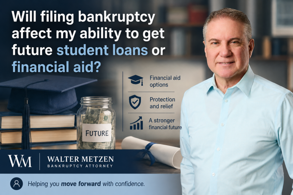 Will Filing Bankruptcy Affect My Ability to Get Future Student Loans
