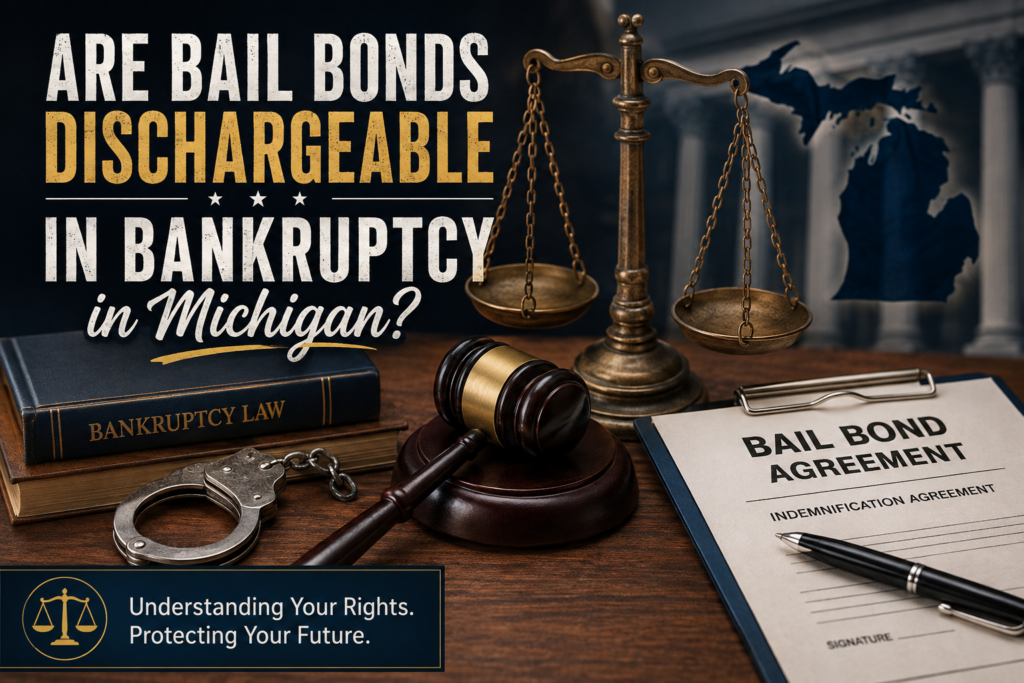 Are Bail Bonds Dischargeable in Bankruptcy in Michigan?